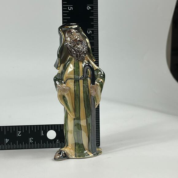 Blue Sky Clayworks Shepherd Nativity Figurine Heather Goldminc Replacement 2000 - Picture 9 of 9